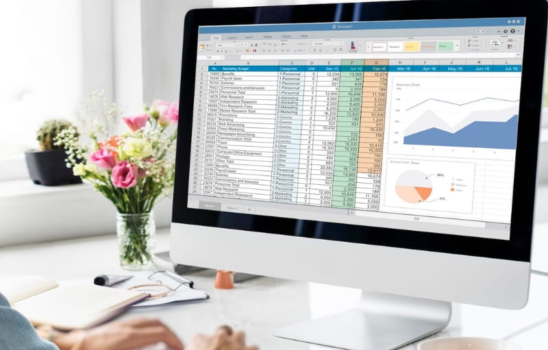ep-consulting-assistente-virtuale-remoto-gestione-amministrativa-excel-1 EP Consulting Emanuela Pirelli Sistema operativo da remoto per il controllo strutturato di fatture e spese con excel