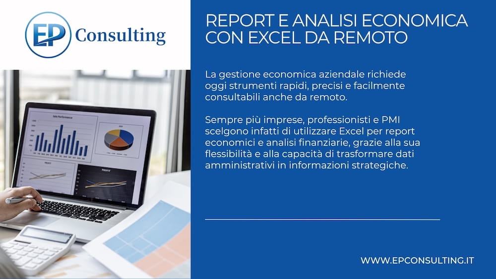 Report e Analisi Economica con Excel da Remoto