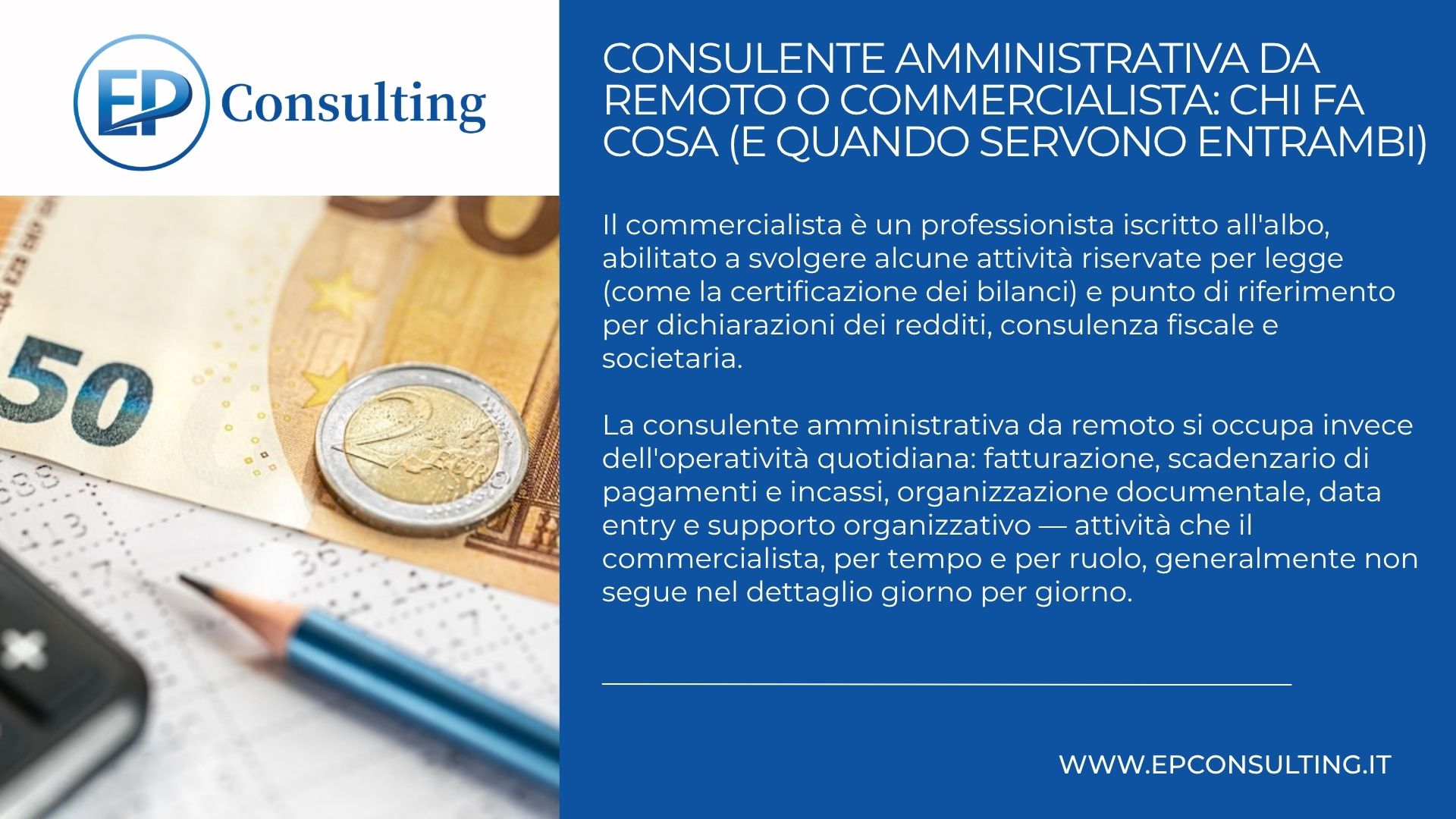 Consulente amministrativa da remoto e commercialista che collaborano sulla gestione di un'azienda